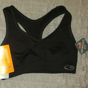 Champion Duo Dry Max Advance High performance girls sports bra Black sm/p